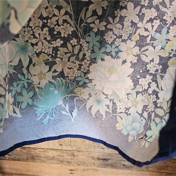 Old Navy women's strapless royal blue floral dress NWT size 16 - Picture 7 of 12